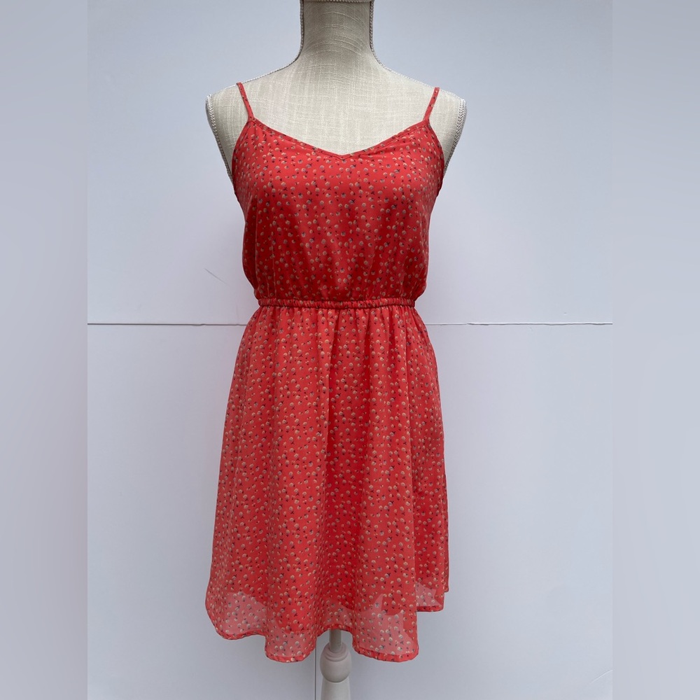 Frenchi Strappy Mini Dress, Size Small